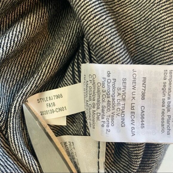 MADEWELL Rigid Denim Straight‎ Mini Skirt | J7908 - Picture 8 of 11